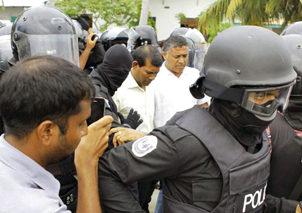 International Human Rights and Climate Change Activist Mohamed Nasheed Arrested