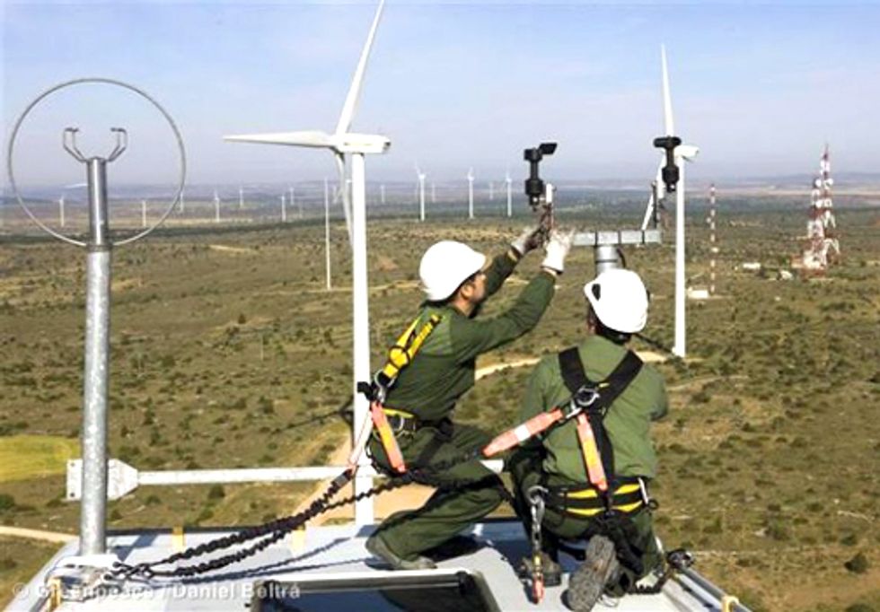 Record Wind Power Generation in Spain