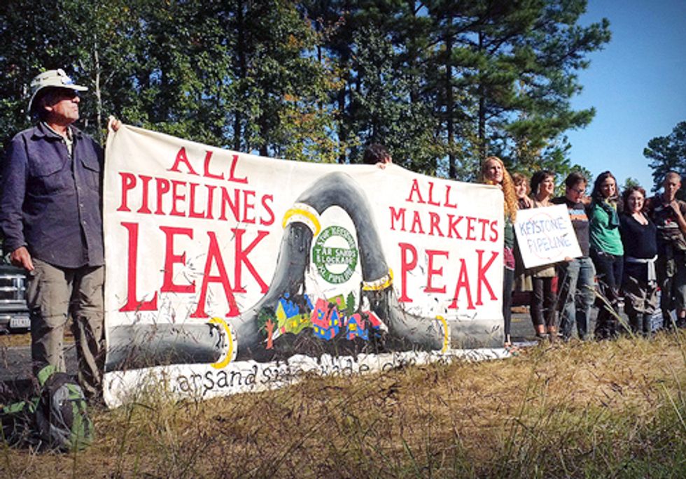 Keystone XL Pipeline Historic Standoff Continues