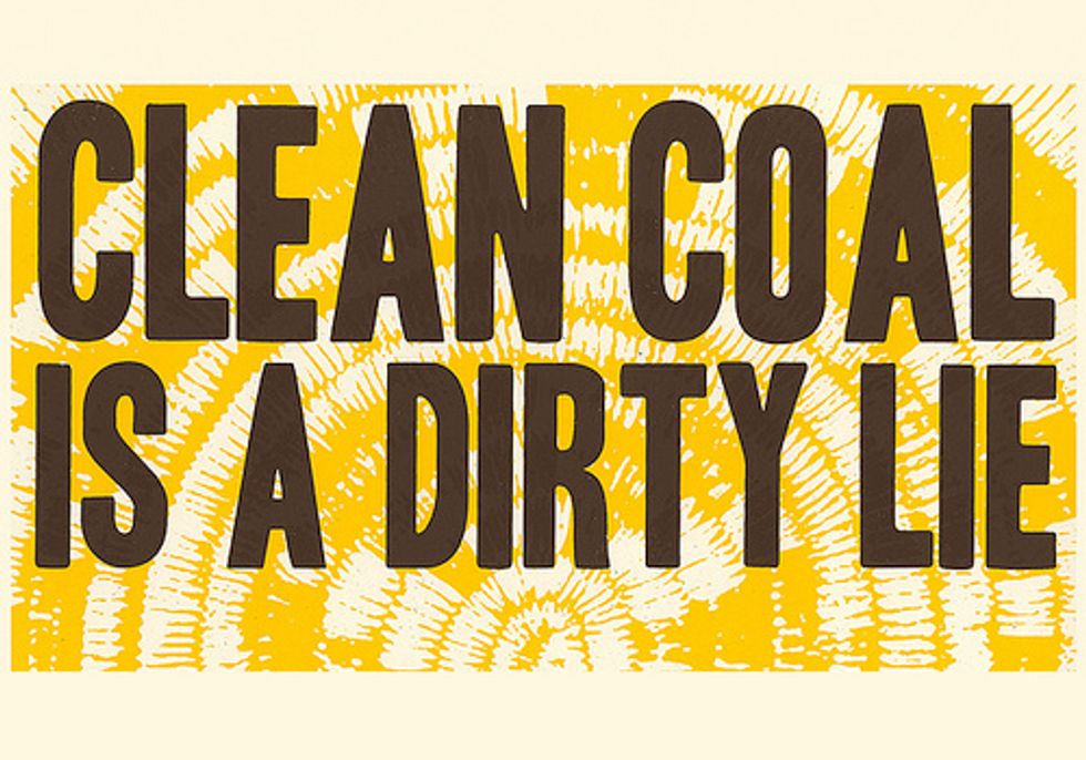 Clean Coal is a Hoax, Mr. President, So Drop It