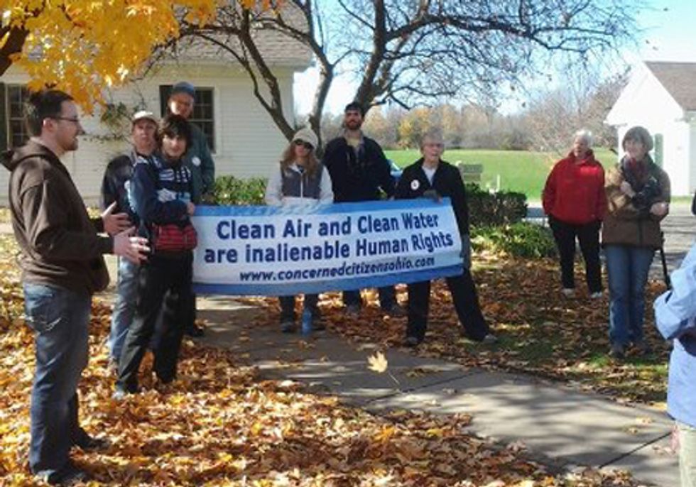 Ohioans Speak Out Against Fracking in State Parks