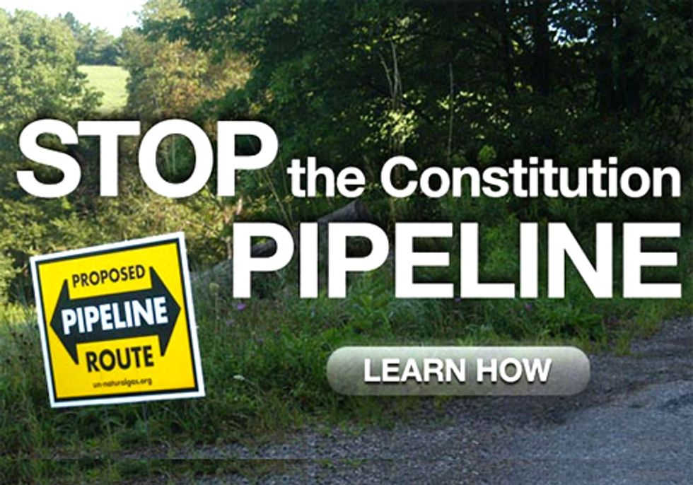 Mayor and Residents Speak Out Against Constitution Pipeline