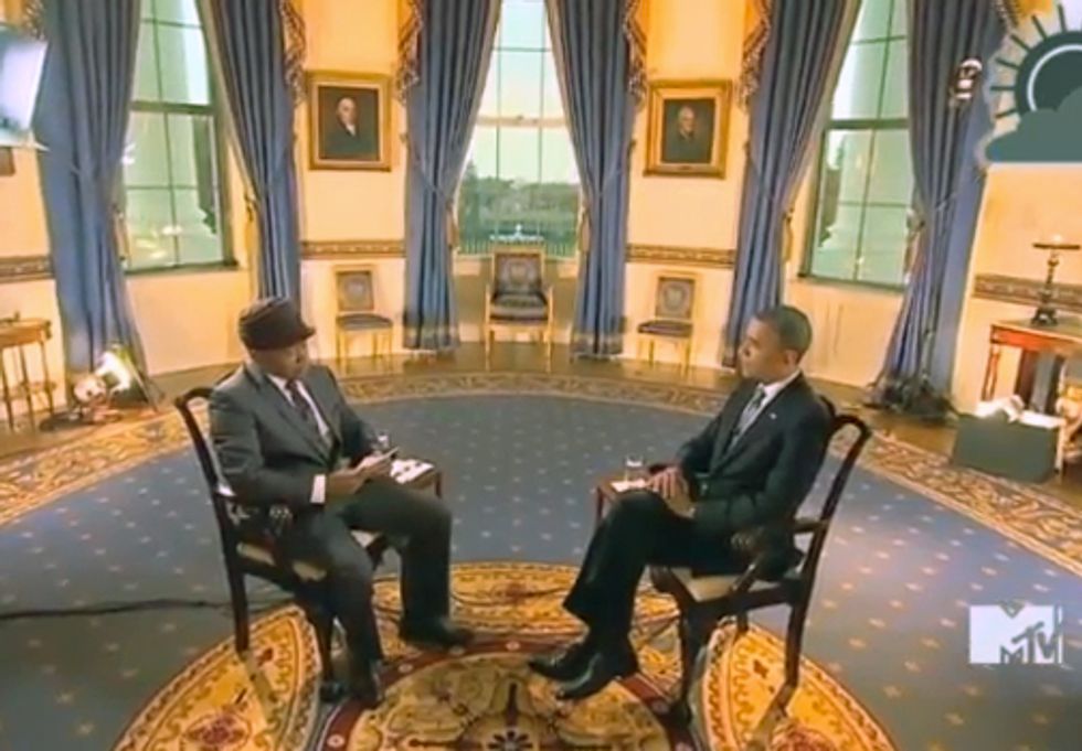 MUST SEE VIDEO: MTV Breaks Climate Silence in Interview with President Barack Obama