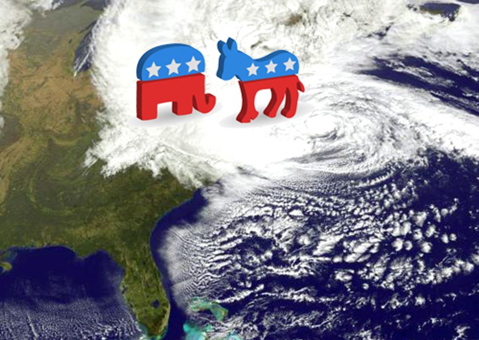 IT'S ABOUT FRACKING TIME—Hurricane Sandy Abruptly Puts Climate Change on the Election Agenda