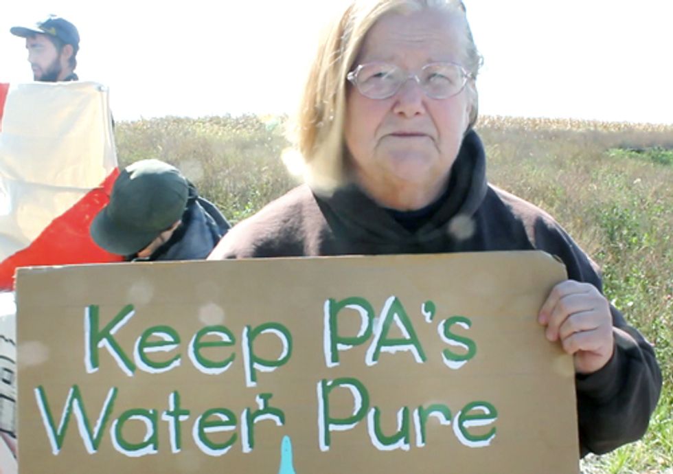 Farmer Fights for Her Land as Shell Begins Fracking Amidst Hundreds of Abandoned Oil Wells