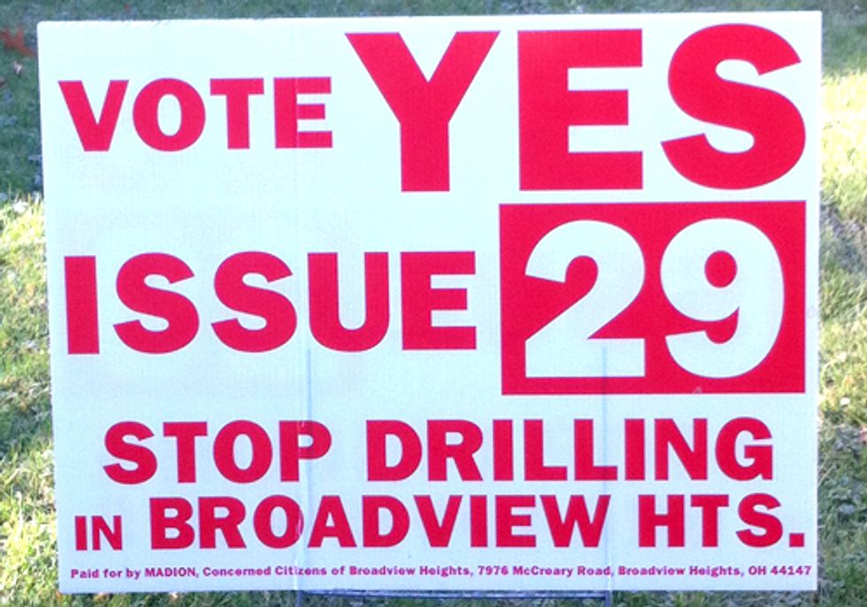 Ohio Voters Pass Two Community Bills of Rights Banning Fracking-Related Activity