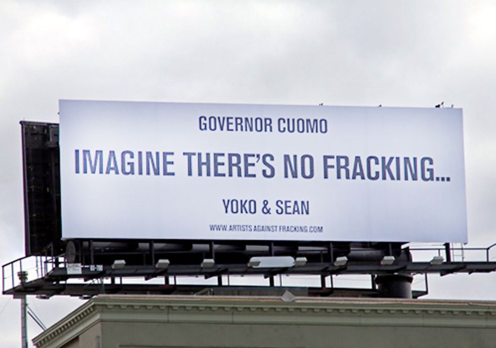 Governor Cuomo: Imagine There's No Fracking...