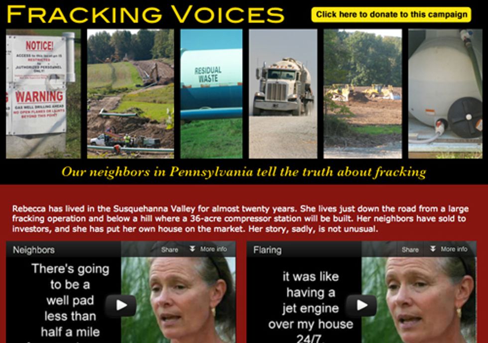 Fracking Voices—Pennsylvania Residents Warn New Yorkers About the Dangers of Fracking