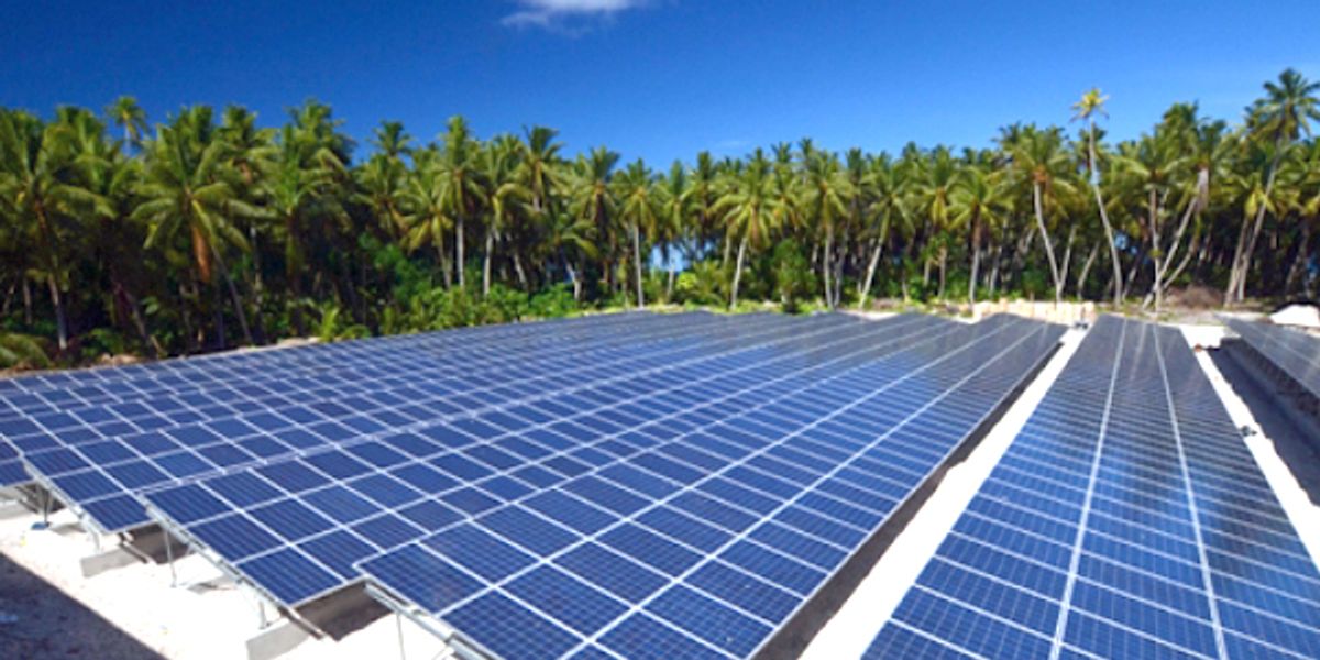 Island of Tokelau World's First SolarPowered Country EcoWatch