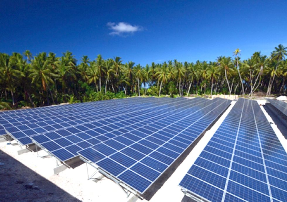 Island of Tokelau Becomes World's First Solar-Powered Country