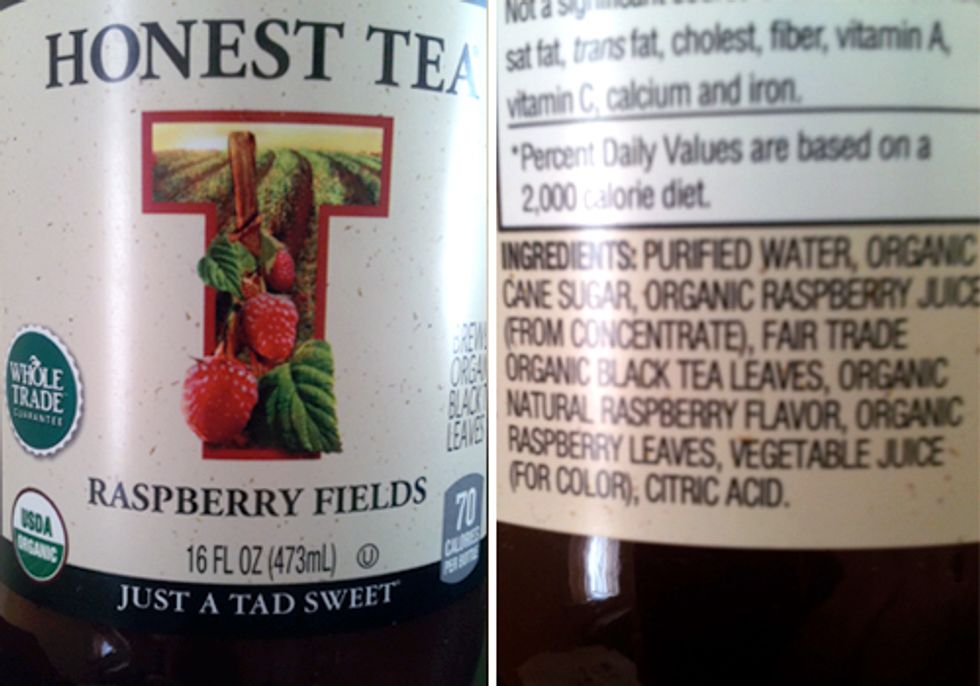 An Honest Look at Honest Tea Labels