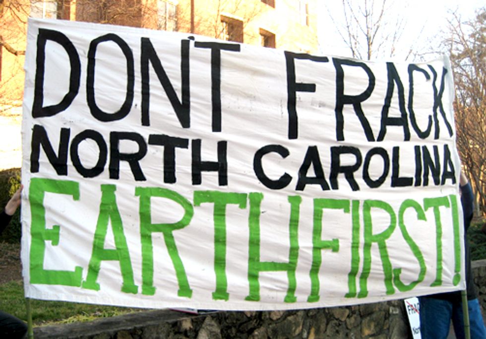 Two Arrested at Fracking Protest in North Carolina