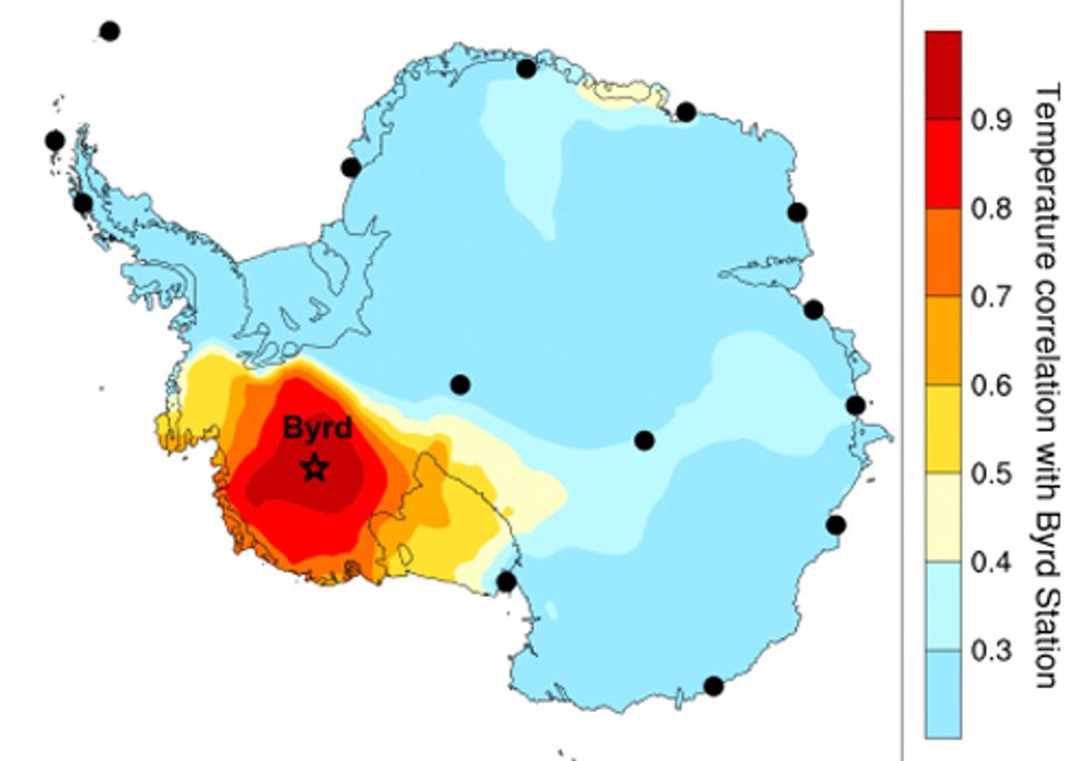 Antarctic Ice Sheet Warming Nearly Twice as Much as Previously Thought