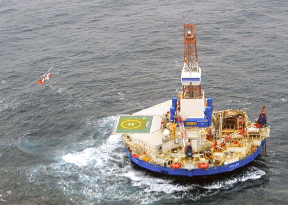 Shell Oil Rig Runs Aground Raising Grave Concerns of Drilling in the Arctic