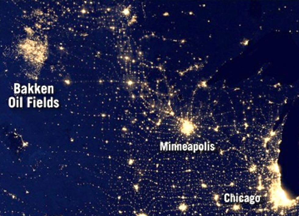 Fracking Flares Double In North Dakota