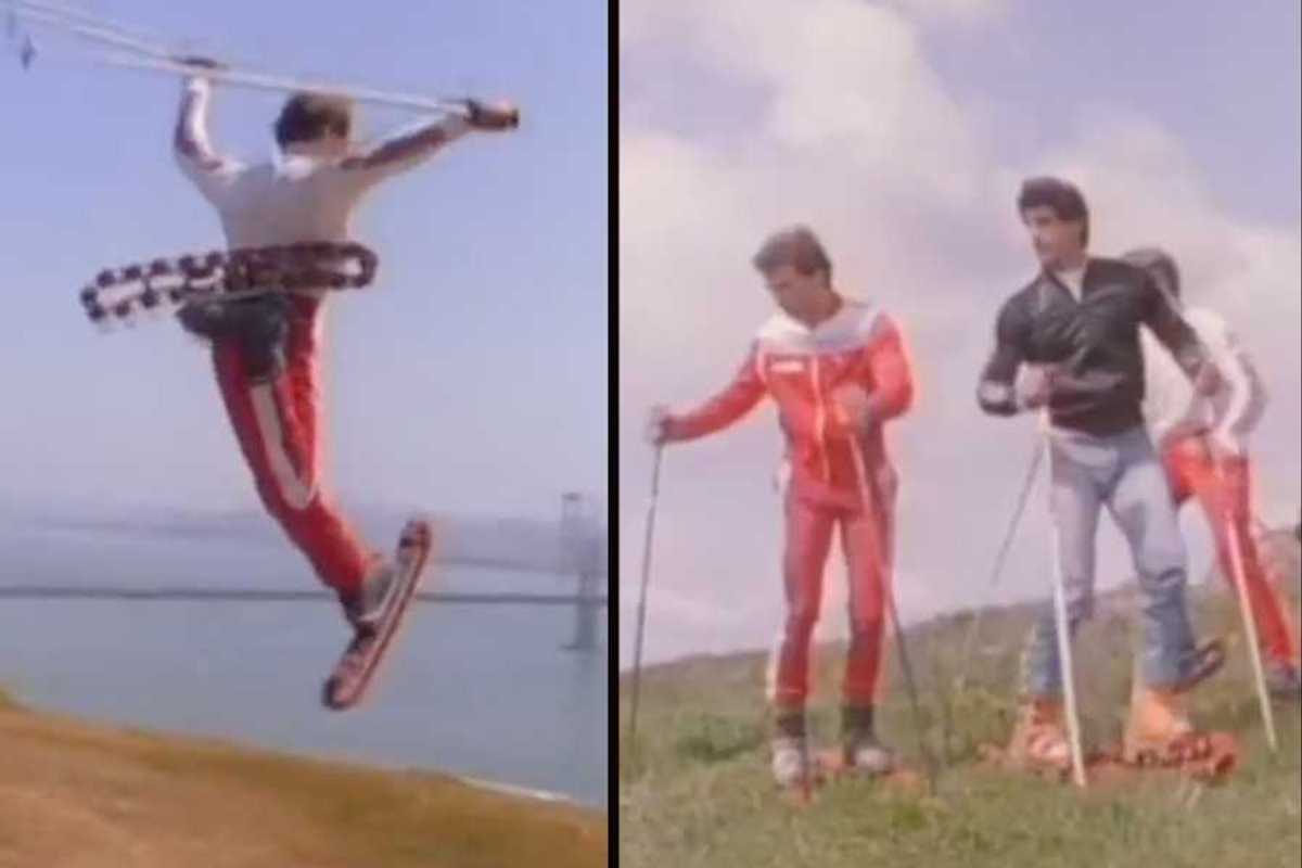 grass skiing, 1980s, '80s nostalgia, skiing, sports