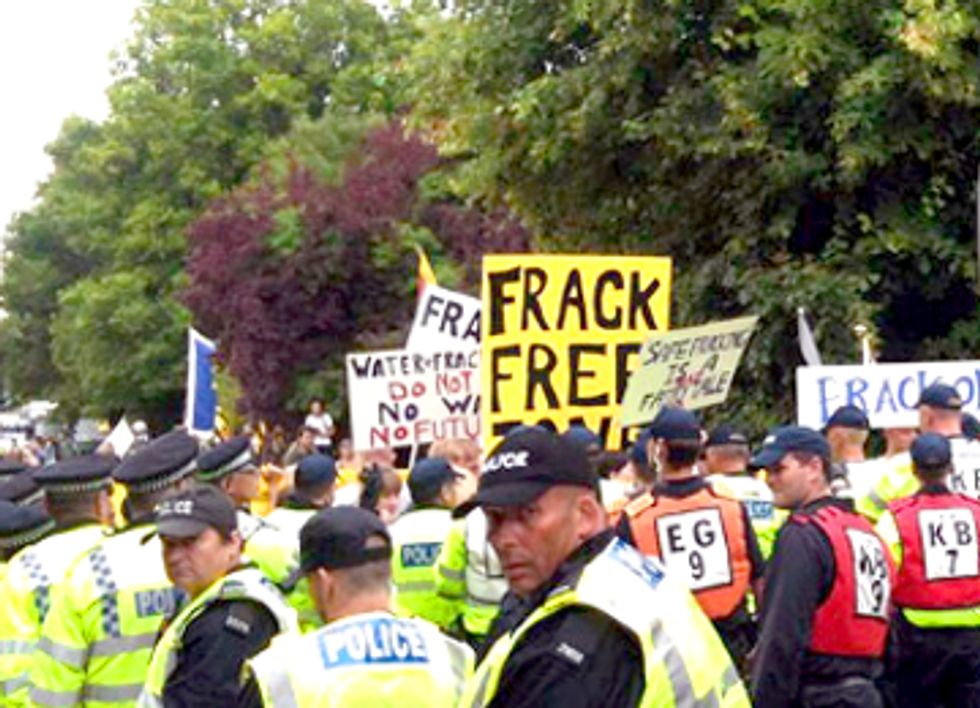 UK Fracking Protests Intensify As Officials Push Exploratory Drilling