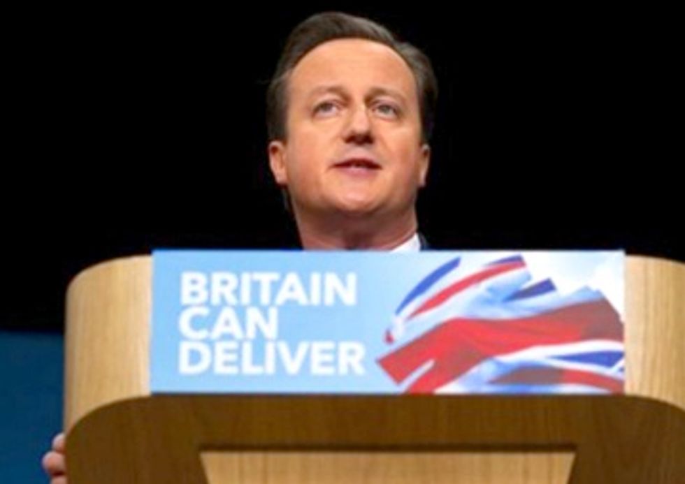 Cameron Throws a Penny In the Shale Gas Well and Hopes His Wishes Come True