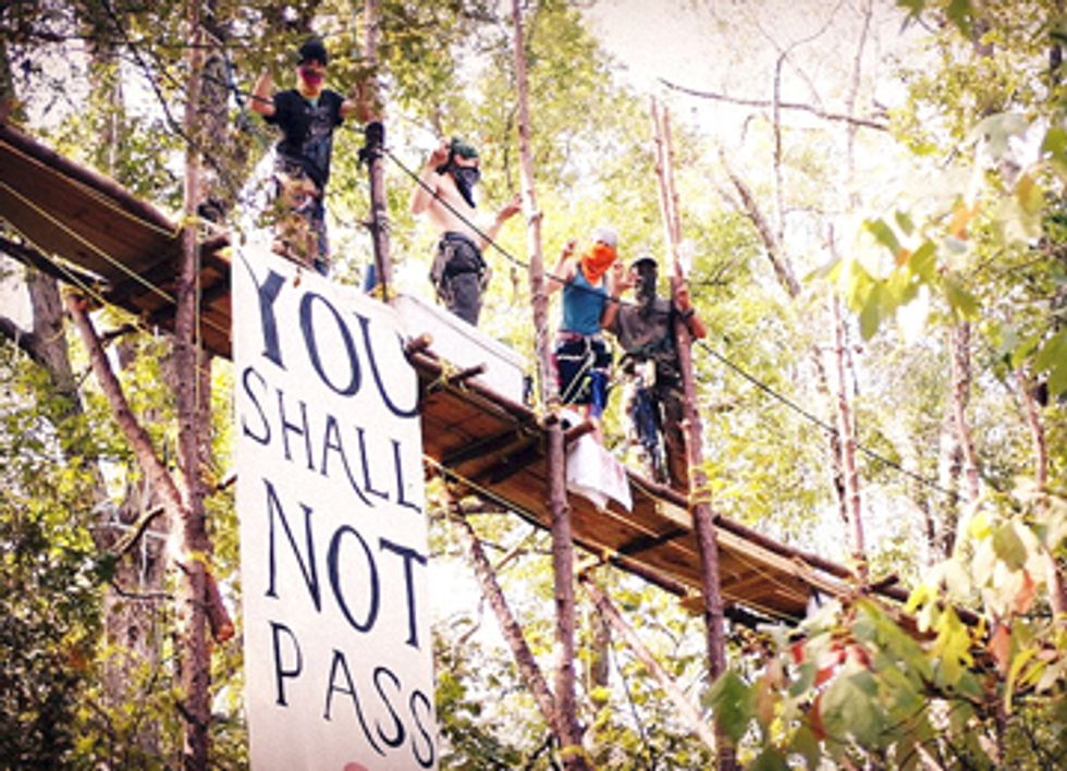 Undercover Agents Infiltrate Tar Sands Action Training