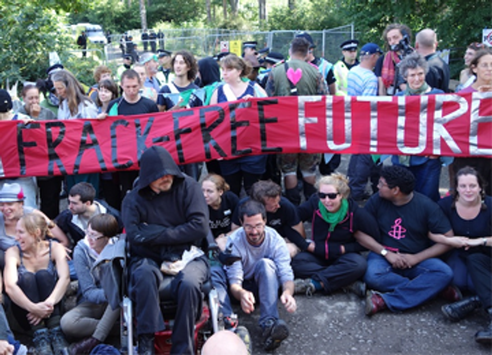 UK Direct Action Shuts Down Fracking Company Headquarters, PR Firm and Well Site