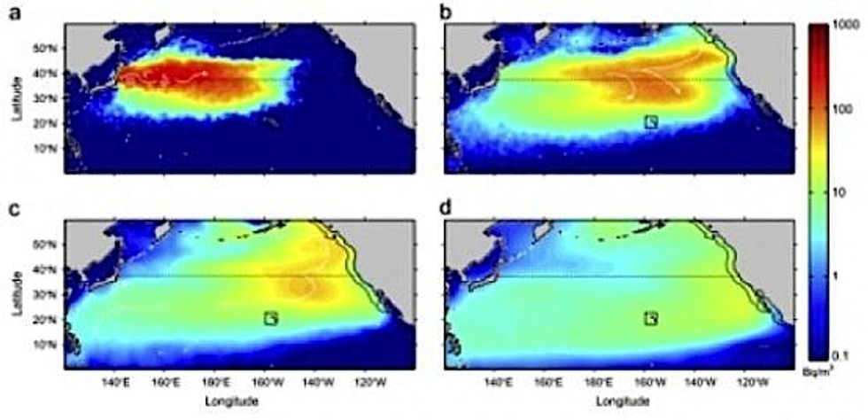 Fukushima Radioactive Plume To Hit The Us By 2014 Ecowatch 9046