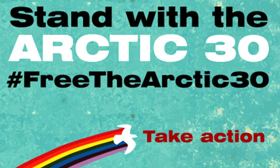 Hundreds of Protests in 36 Countries Demand Release of Arctic 30