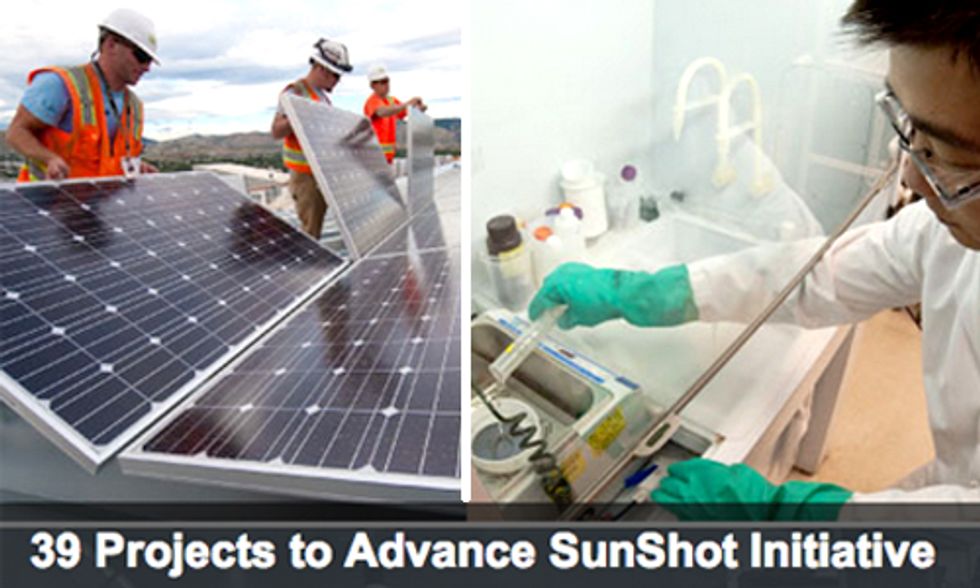 U.S. Department of Energy Awards $60M to Solar Research and Development