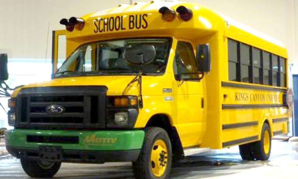 America's First All-Electric School Bus Coming to California