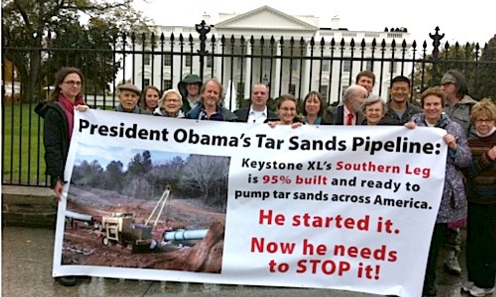 Petition to Stop Southern Leg of Keystone XL Pipeline Delivered to White House