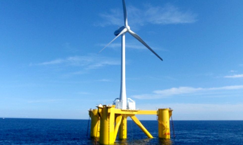 Fukushima Floating Wind Turbine Up and Running