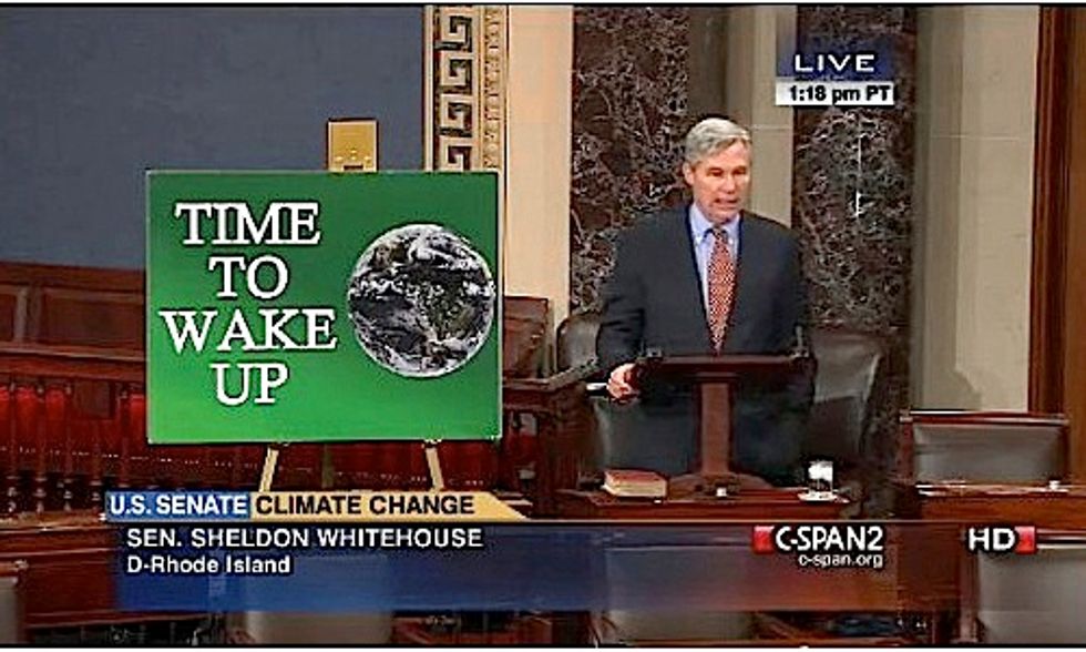 U.S. Senator Delivers 50 Speeches in 50 Weeks Calling for Action on Climate Change