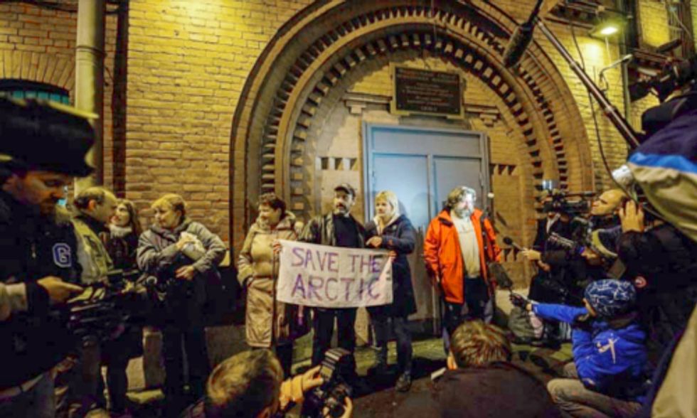 Fighting for Climate Justice: 29 of the Arctic 30 Released From Russian Jail