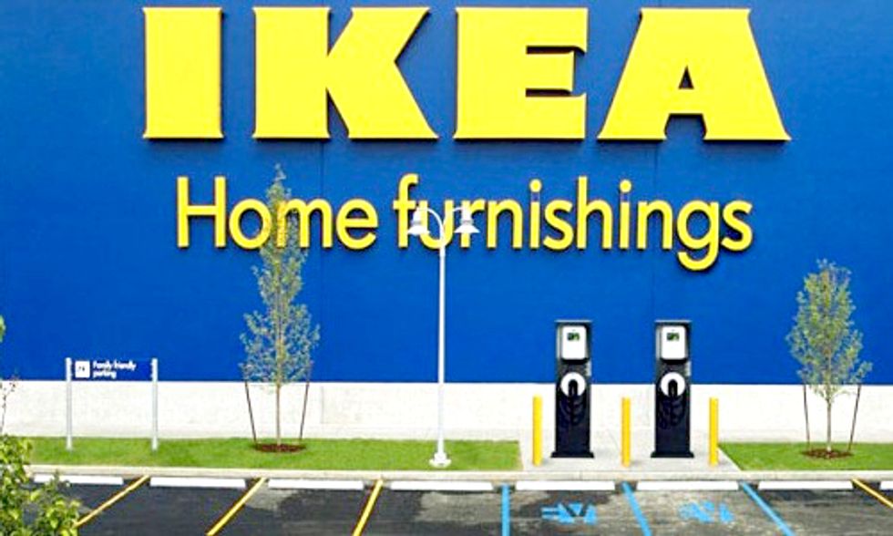 IKEA Paves the Way by Opening 10th EV Charging Station