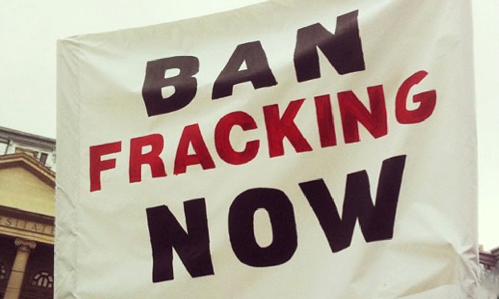 Protests Stop Chevron Fracking Operations in Romania
