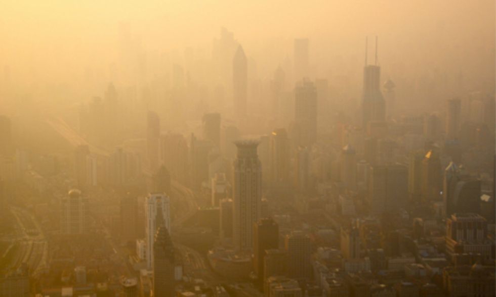 Chinese Media Criticized for Touting 'Benefits' of Shanghai's Air Pollution