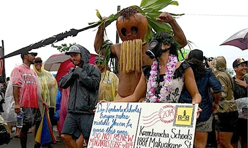 700+ March Against Monsanto and GMOs in Hawaii
