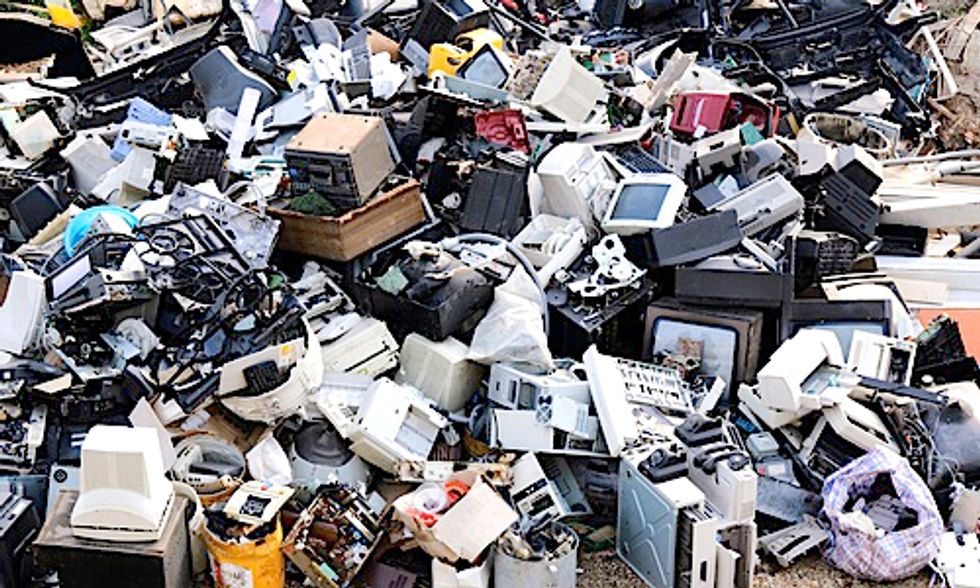 Worldwide Electronic Waste to Reach 65 Million Tons by 2017