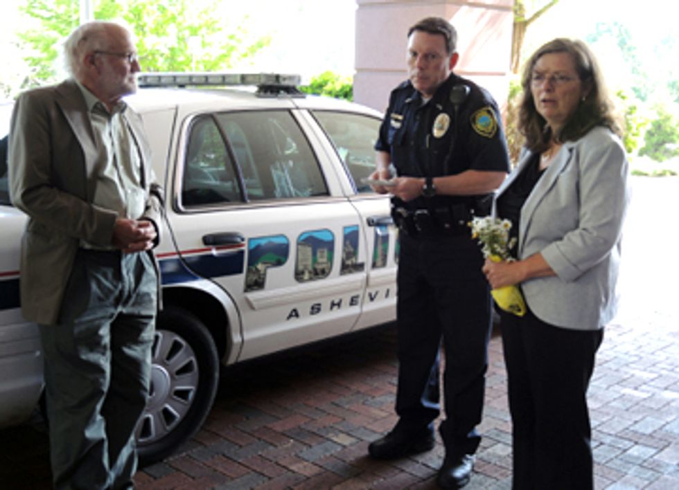 Two Arrested at Genetically Engineered Tree Conference