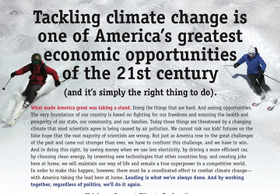 100+ Ski Resorts Sign Climate Declaration Calling for U.S. Policy Action on Climate Change