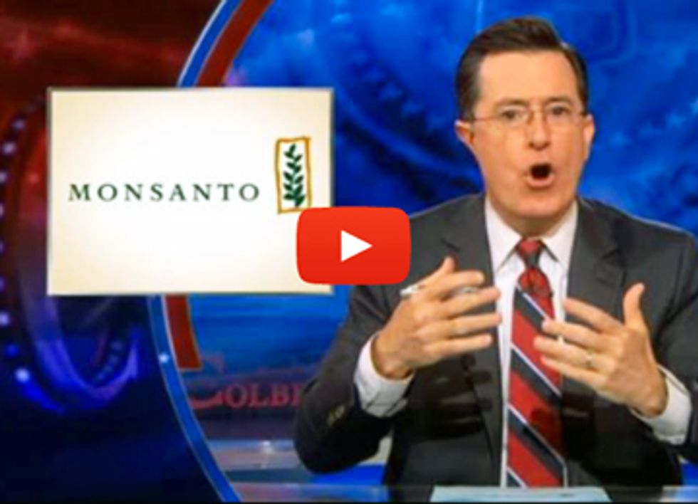 Colbert Weighs in on Genetically Engineered Wheat Controversy