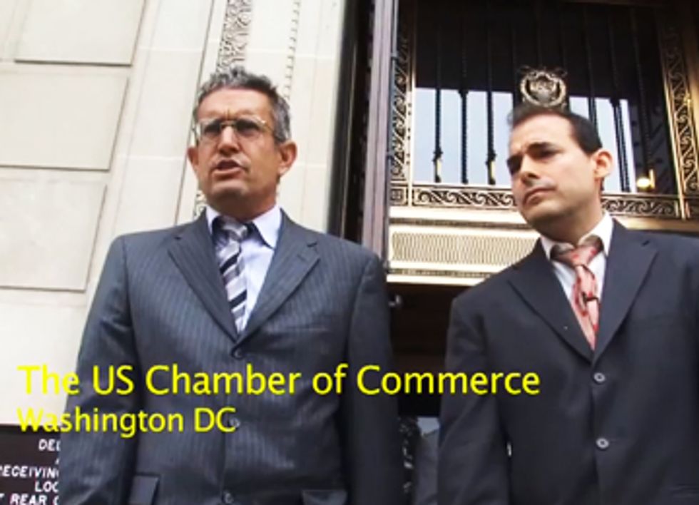 The Yes Men Want to be Sued by the U.S. Chamber of Commerce