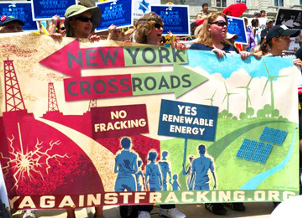 3,000+ New Yorkers Converge on Albany for Anti-Fracking, Pro-Renewables Rally