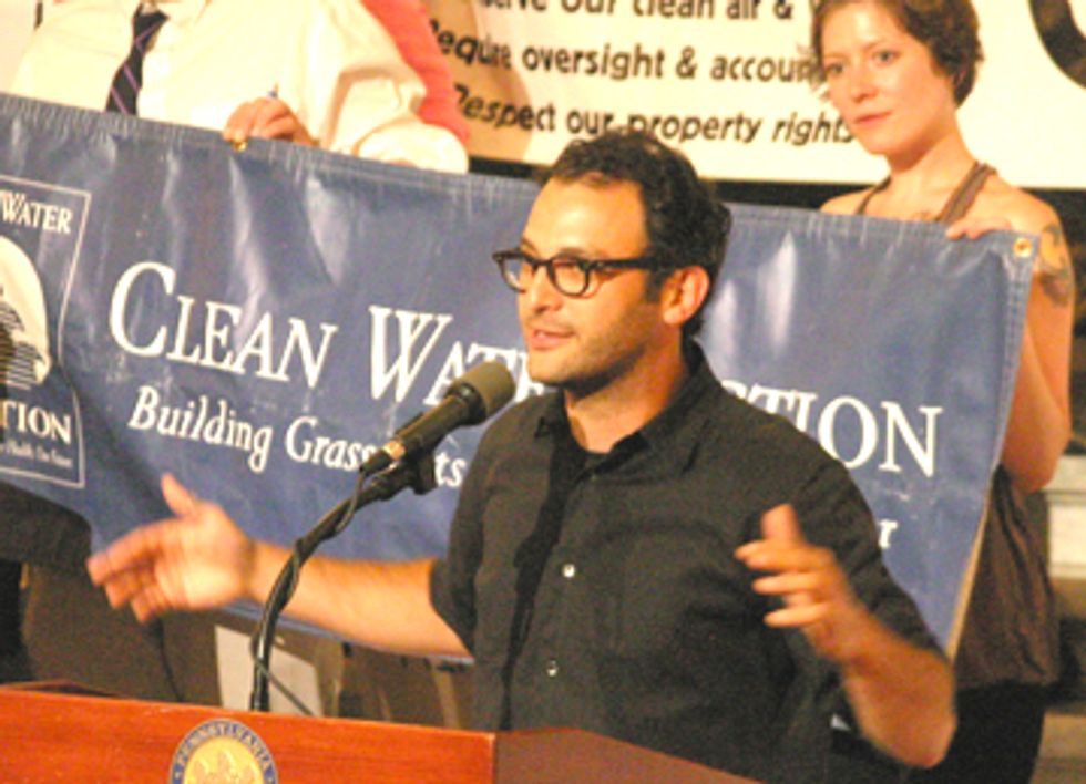 Pennsylvanians Demand Clean Water and Moratorium on Fracking