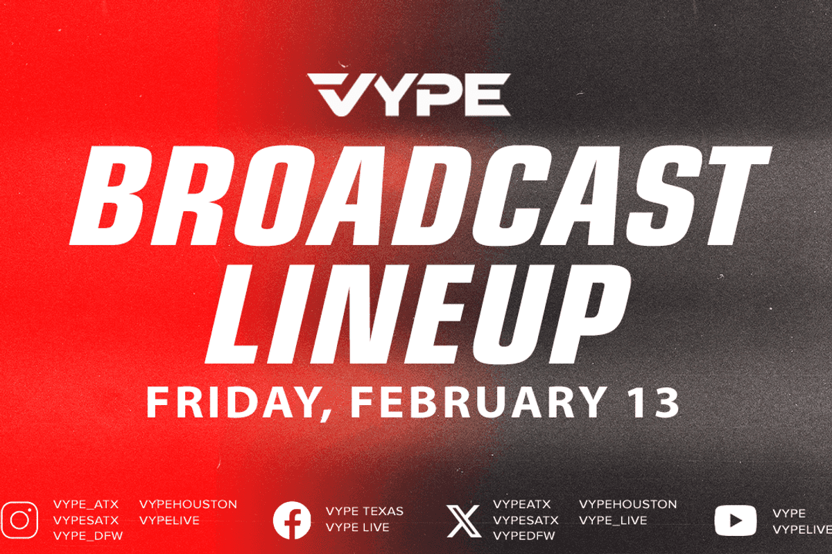 VYPE Live Lineup - Friday 2/13/26