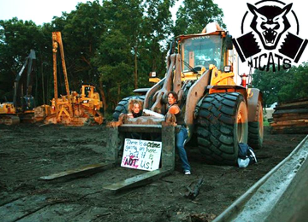 12 Arrested at Enbridge Tar Sands Pipeline Expansion Site in Michigan
