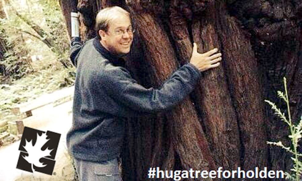 Hug a Tree in Celebration of Arbor Day