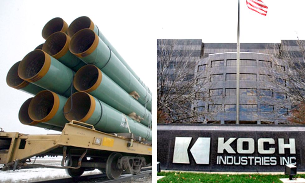 Sen. Whitehouse and Rep. Waxman Question Koch Brothers' Financial Interest in Keystone XL Pipeline
