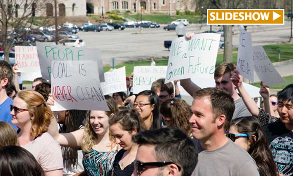 Wash U Sit-In Enters Historic 3rd Week: Peabody Moment of Truth Arrives