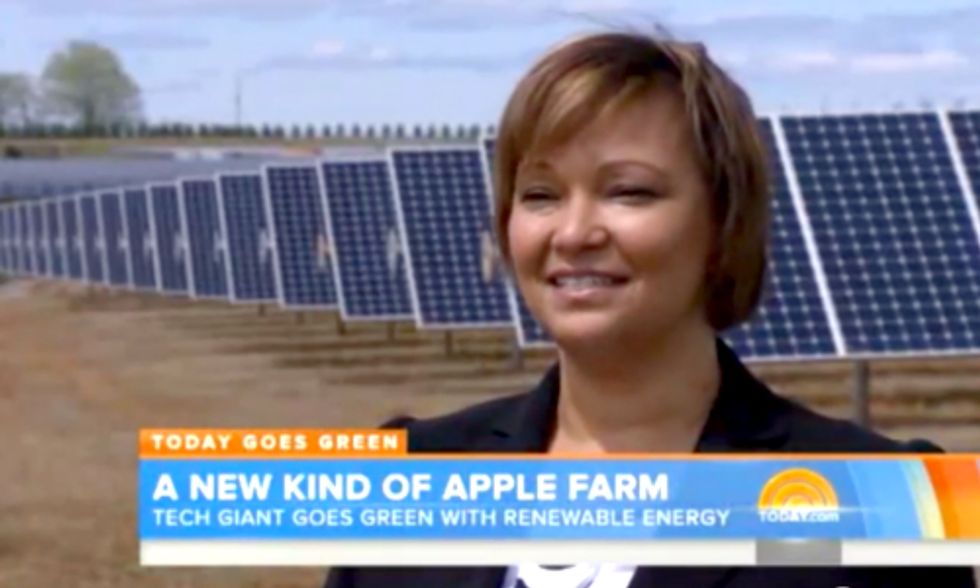 Apple's Lisa Jackson Takes ‘Today Show' on Tour of Company's 100-Percent Renewable Operations