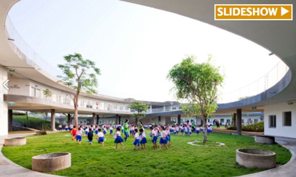 Green Roof Helps Vietnamese Kindergartners Learn Sustainability and Grow Food